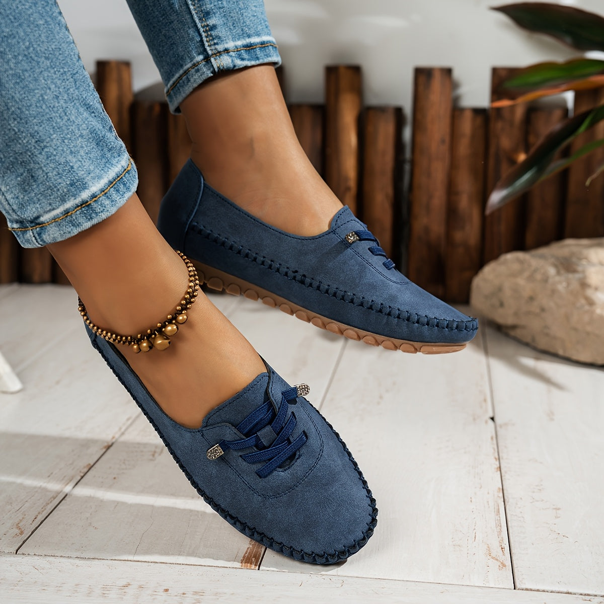 Ella Paris™ Orthelia | Mocassins souples à soutien intégral pour pieds sensibles