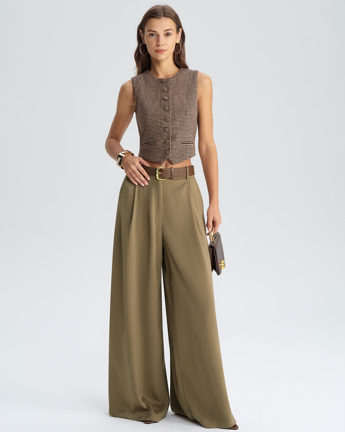 Ella Paris™ | Pantalon décontracté à jambe large