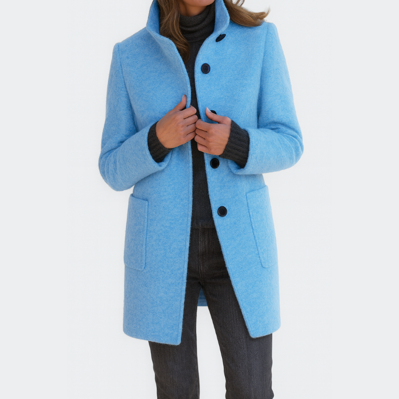 Ella Paris™ | Manteau pour femme à col montant