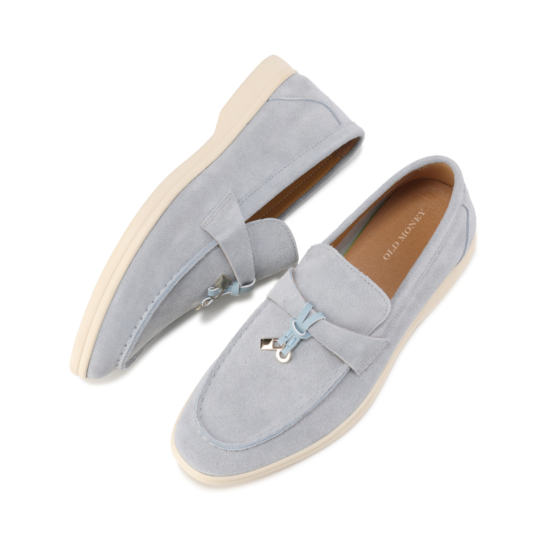 Ella Paris™ | Mocassins en daim Old Money