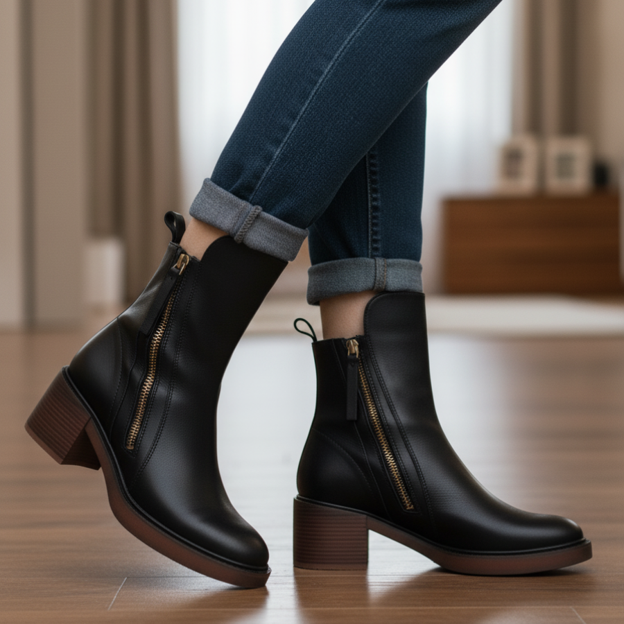 Ella Paris™ Valorine | Botte en cuir