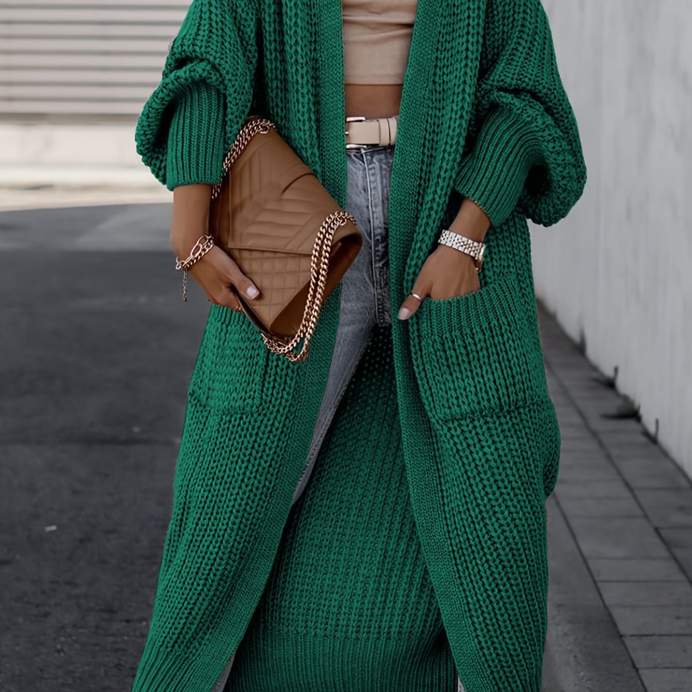 Ella Paris™ Anaïs | Cardigan ouvert chaud