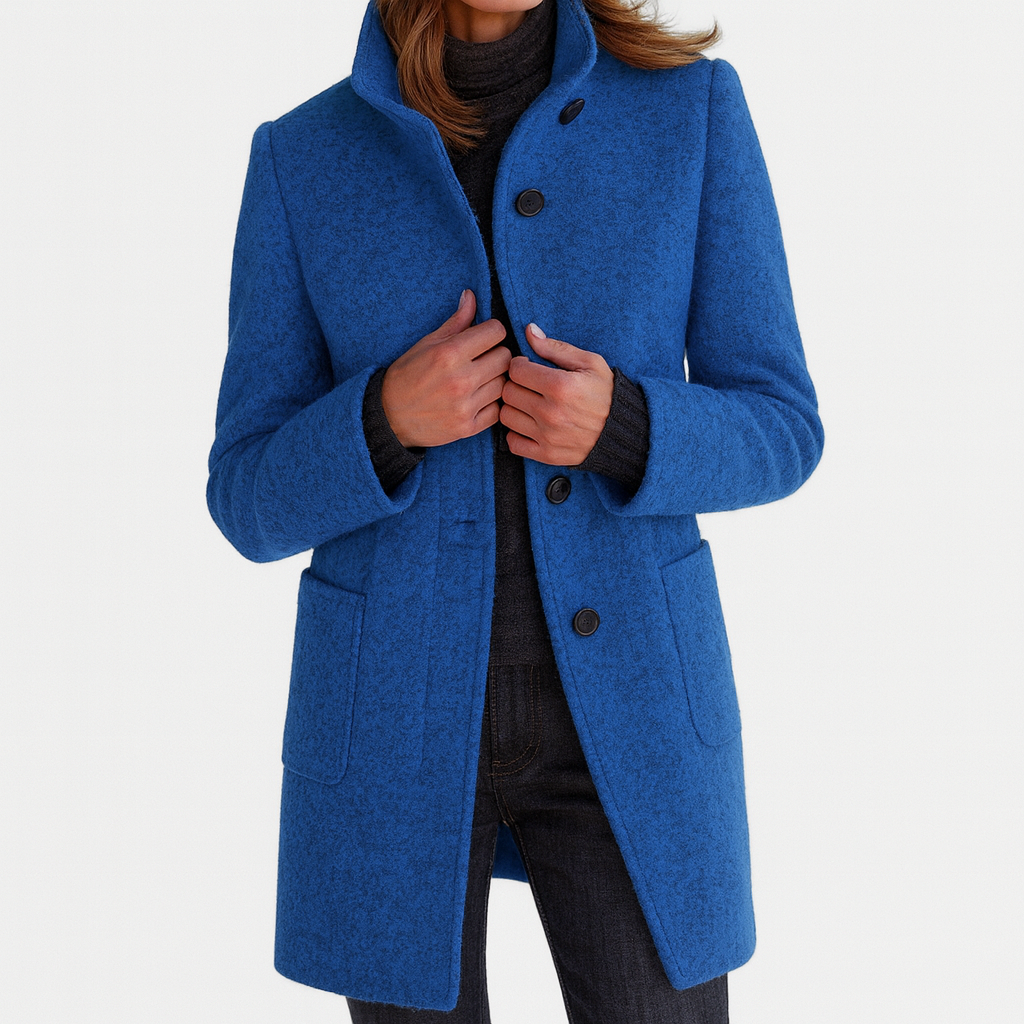 Ella Paris™ | Manteau pour femme à col montant