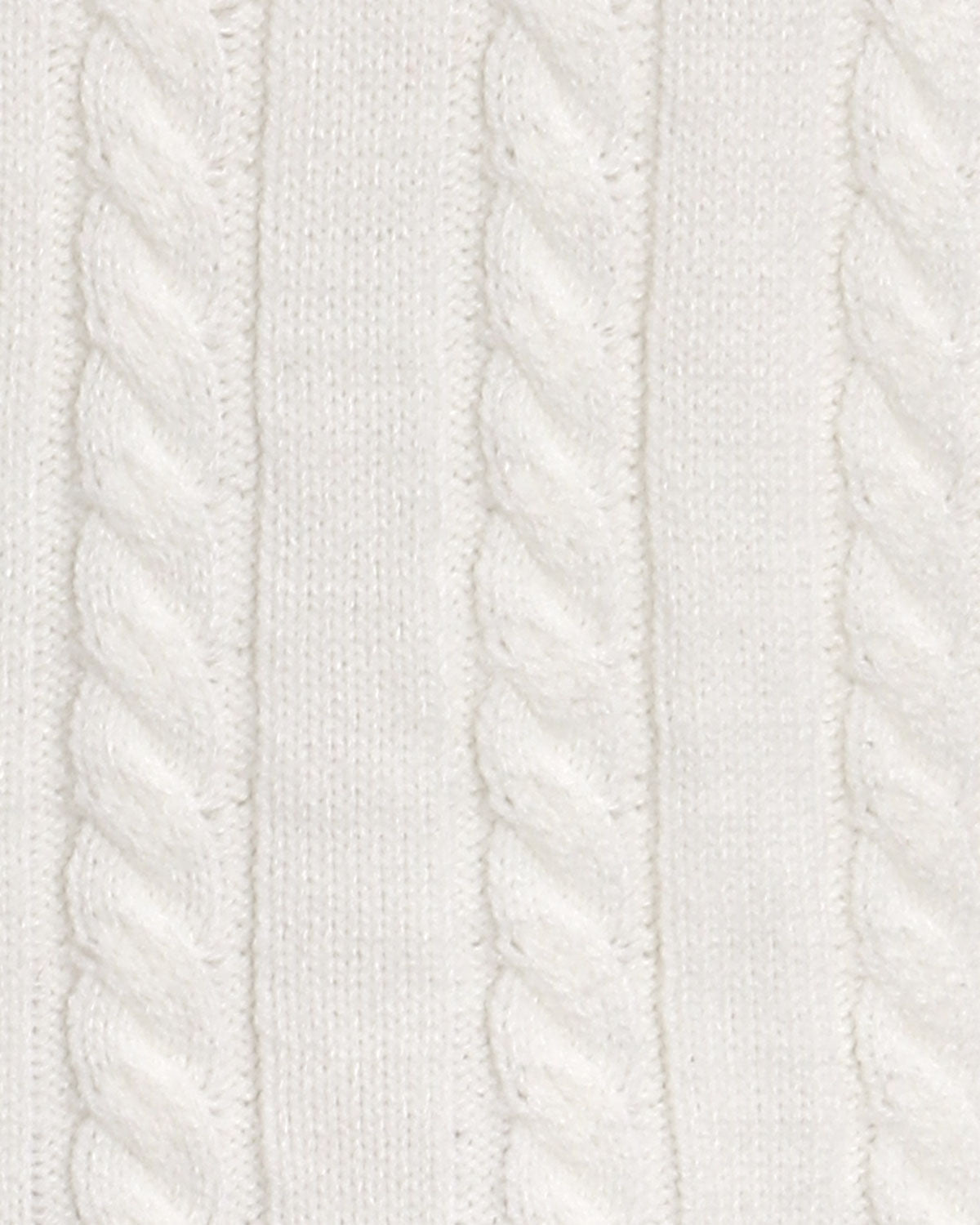 Ella Paris™ | Pull blanc à boutons contrastés