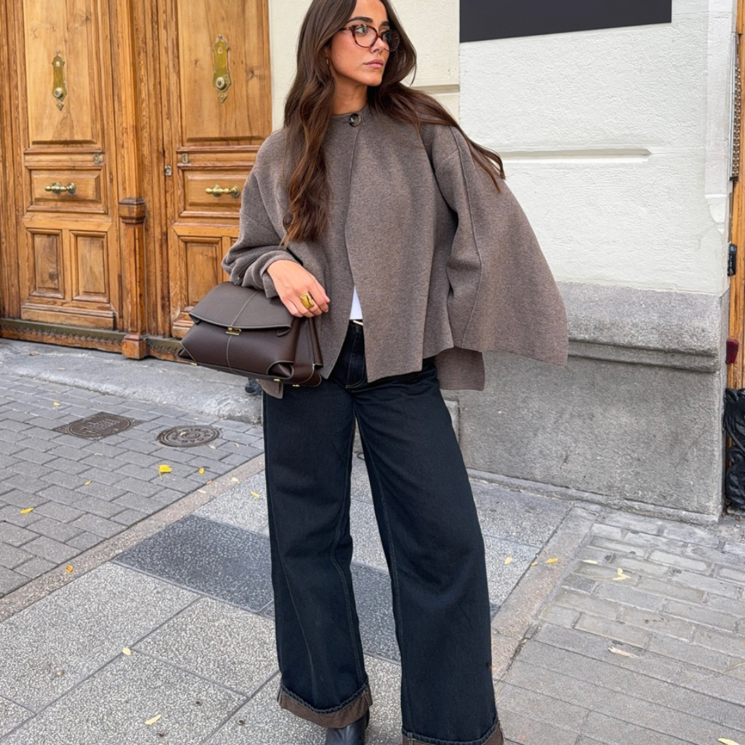 Ella Paris™ Harper | Manteau Wrap Oversize