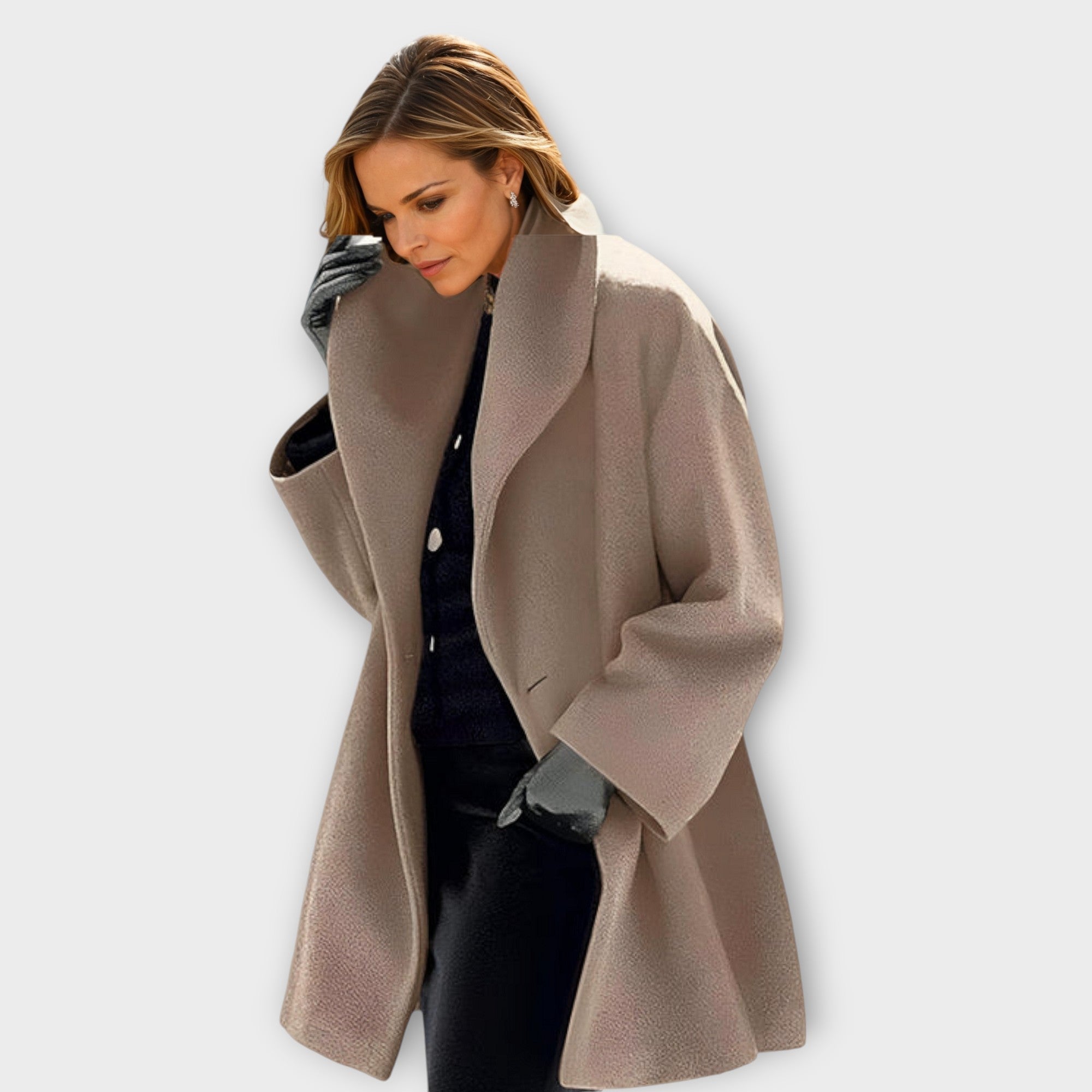 Ella Paris™ | Manteau Laine Élégance