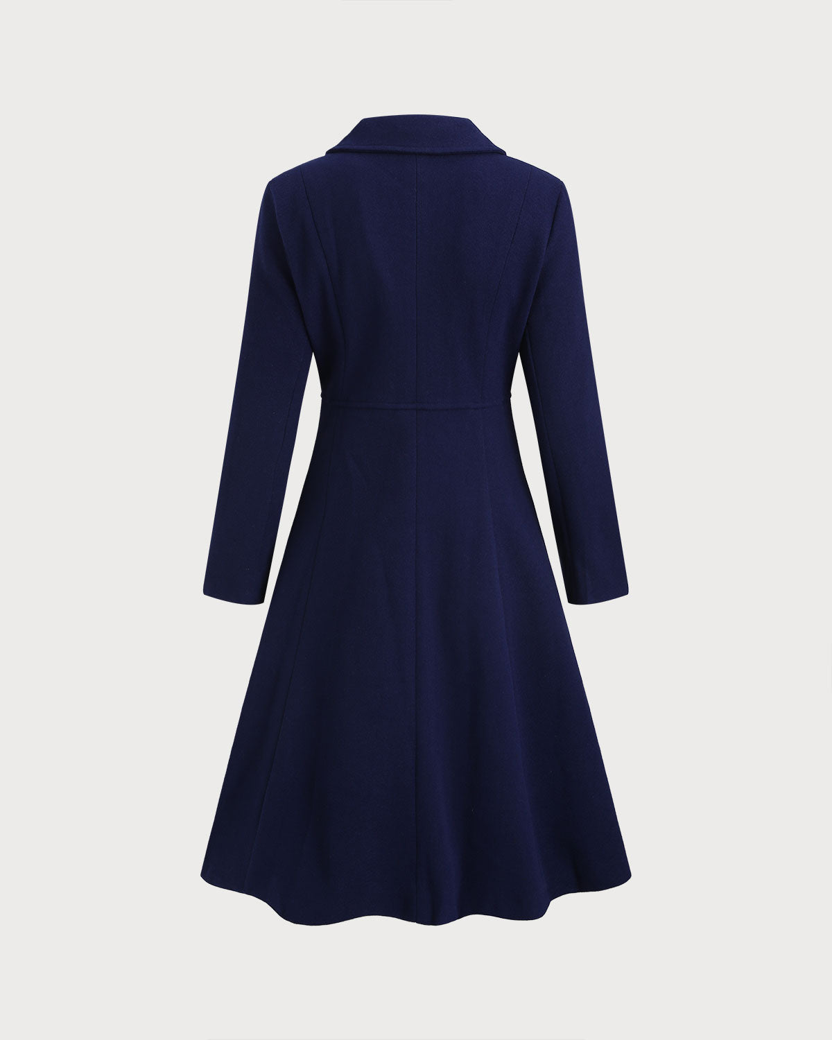Ella Paris™ | Manteau à manches 3/4 Navy