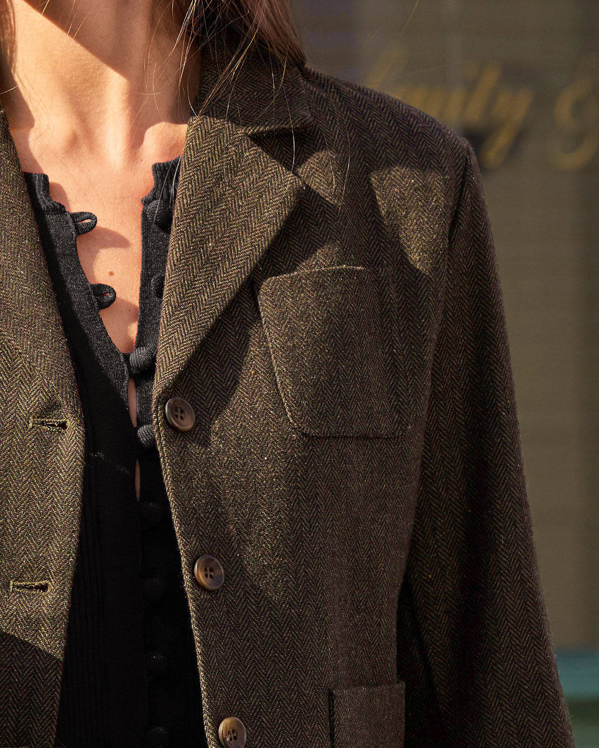 Ella Paris™ | Blazer croisé café