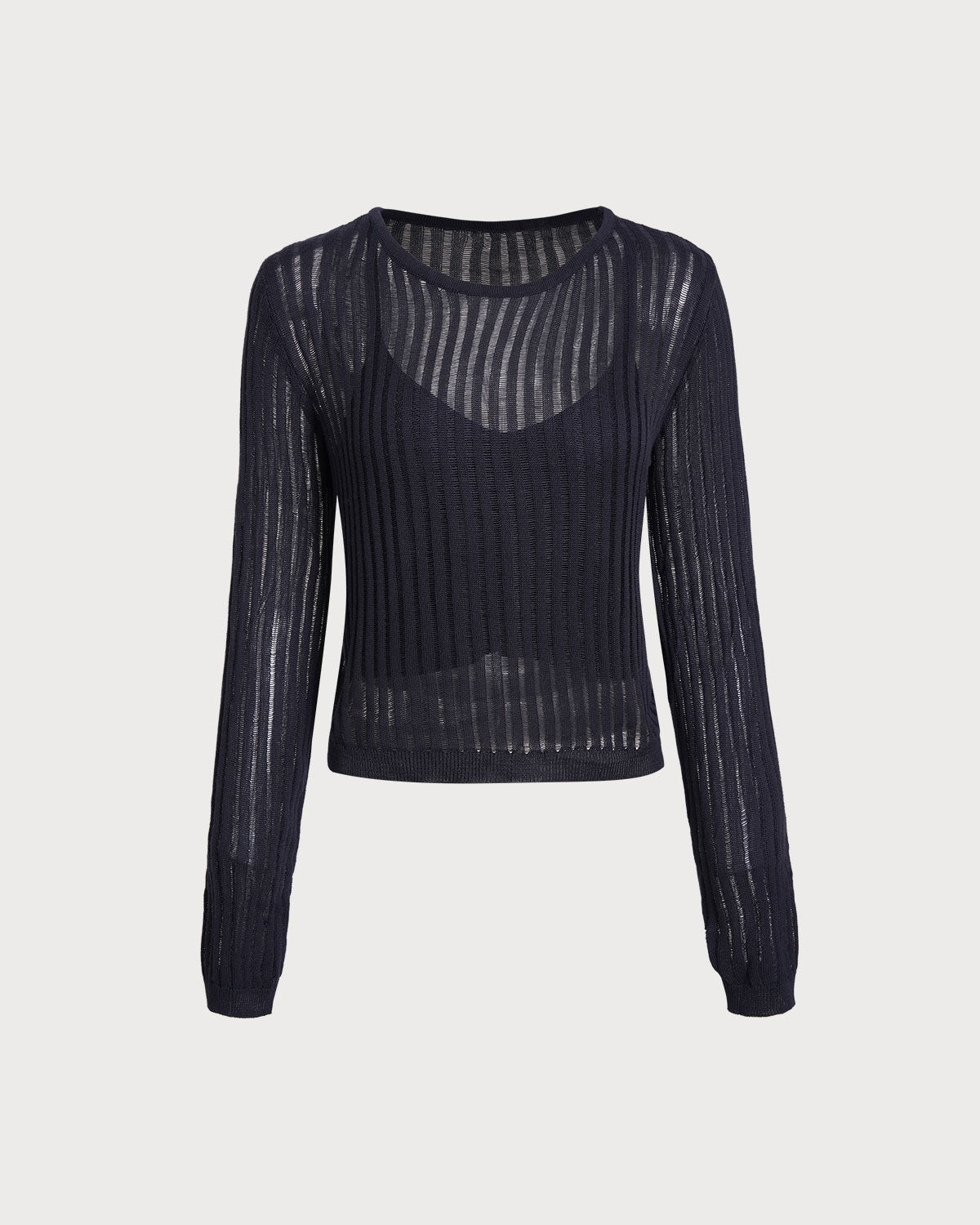 Ella Paris™ | Ensemble deux pièces avec pull-over en marine