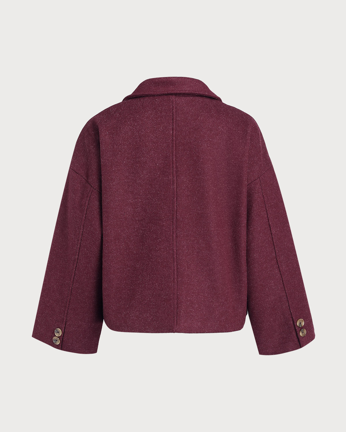 Ella Paris™ | Veste croisée rouge vin